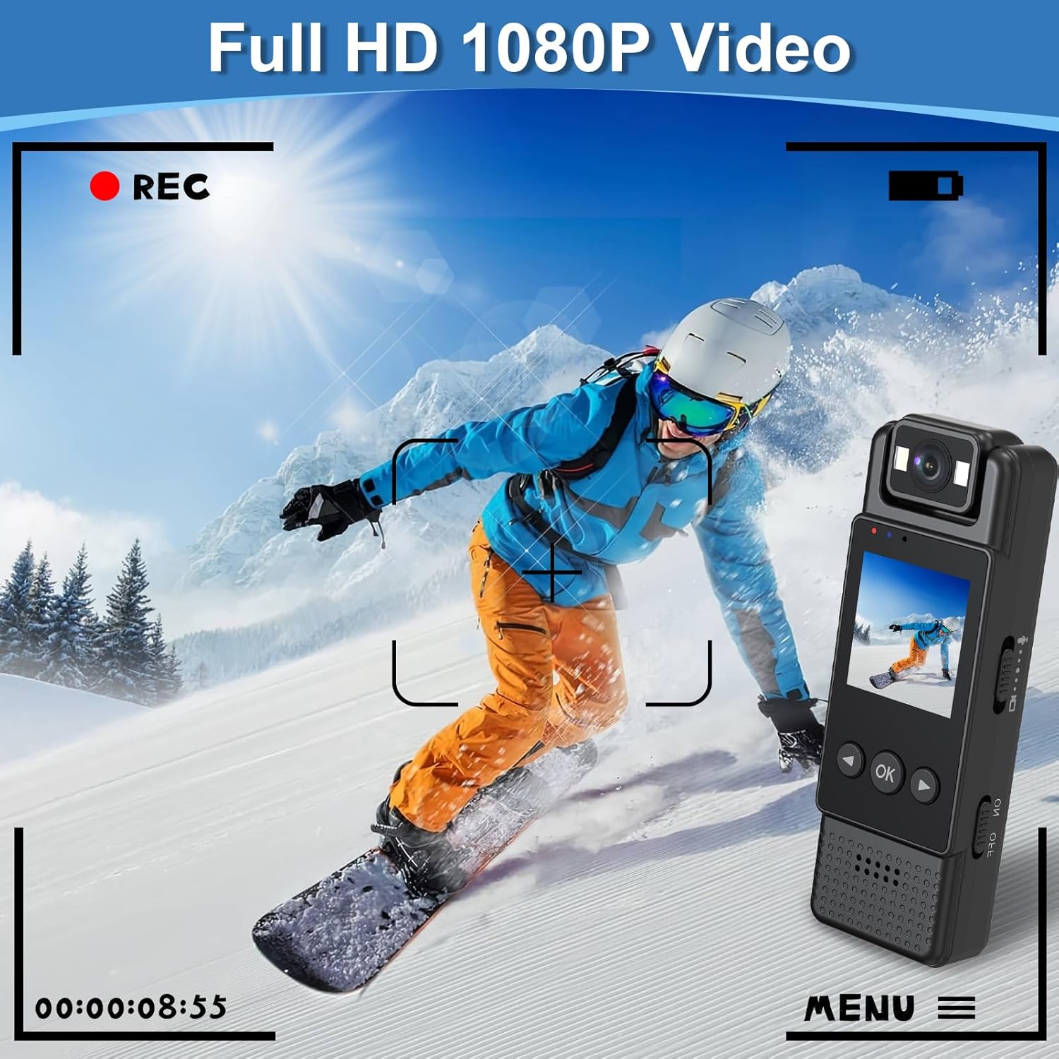 Mini Wearable Body Camera – Image 2