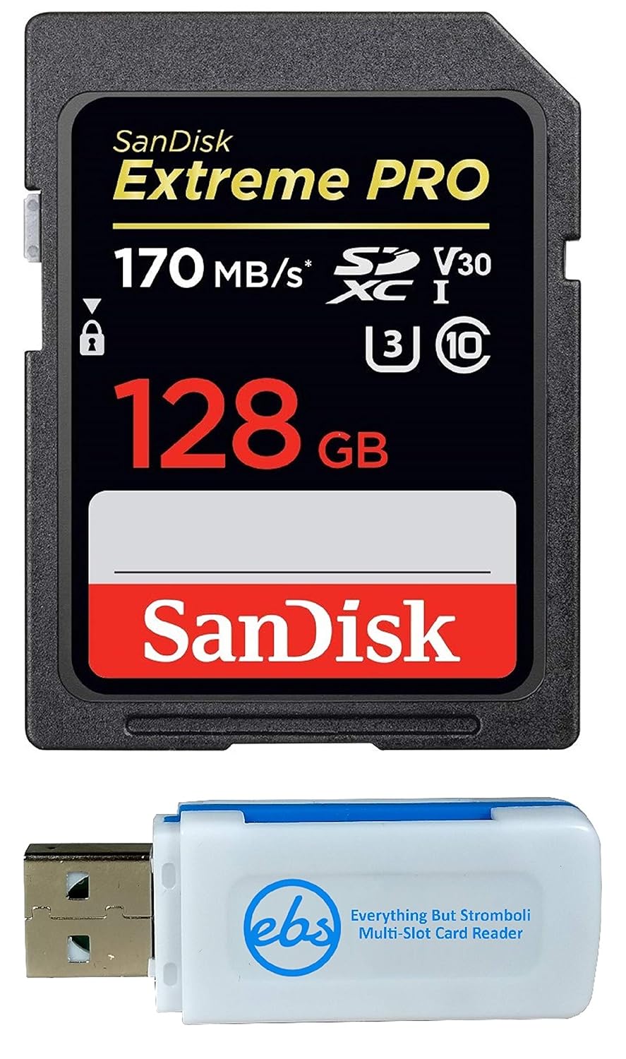 SanDisk Extreme Pro 128GB SD Card